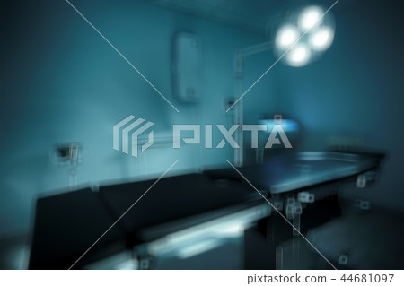 morgue blurred background / concept medicine, background in modern medical center, surgical table in morgue morgue blurred background / concept medicine, background in modern medical center, surgical table in morgue 44681097
