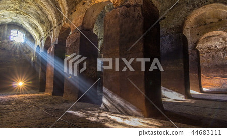 Cisternoni della II Legione Partica in beautiful town of Albano Laziale timelapse, Italy Cisternoni della II Legione Partica in beautiful town of Albano Laziale timelapse, Italy 44683111