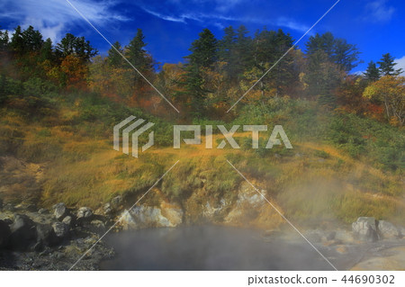 Hachimantai of autumn leaves Hachimantai of autumn leaves 44690302