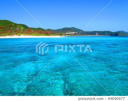 沖繩座間味島海灘景觀 沖繩座間味島海灘景觀 44690977