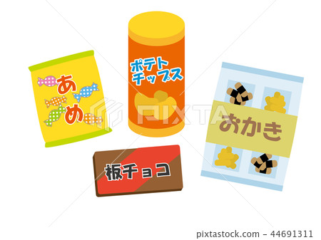 Illustration of sweets corner 44691311