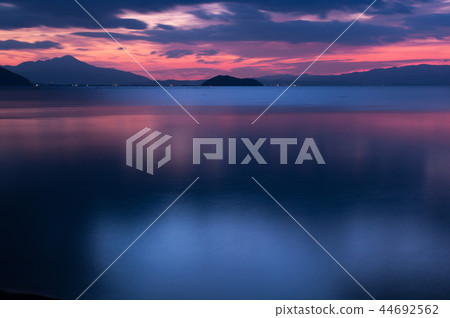 Dawn of Lake Biwa 44692562