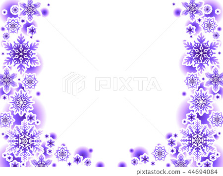 Snowflake background　 44694084