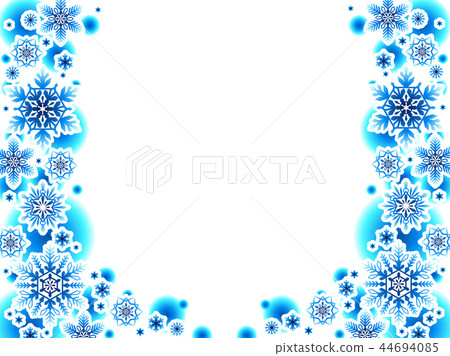 Snowflake background　 44694085