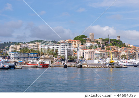 Cannes city port at daylight Cannes city port at daylight 44694359