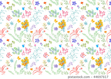 Flower pattern Flower pattern 44697817
