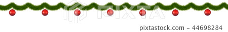 Christmas garland. 44698284