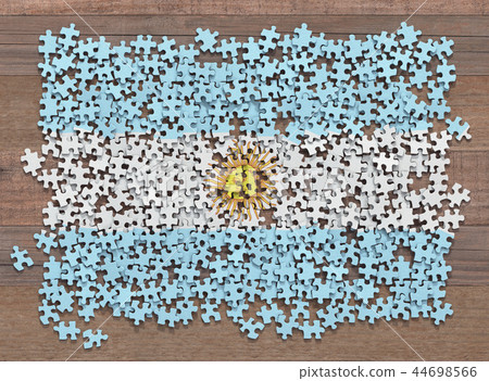 Argentina Flag Puzzle 44698566