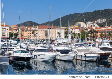 Ajaccio marina, Corsica island, France Ajaccio marina, Corsica island, France 44698671