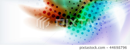 Background abstract holographic fluid colors wave design 44698796