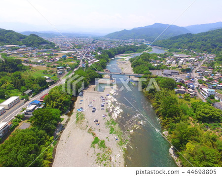"Furusunobashi" I looked up from the sky ~ Aerial shooting with a drone (Nagami Town of Chichibu-cho, Saitama Prefecture, Shimono-cho Shinano Town) "Furusunobashi" I looked up from the sky ~ Aerial shooting with a drone (Nagami Town of Chichibu-cho, Saitama Prefecture, Shimono-cho Shinano Town) 44698805