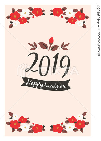 2019年新年賀卡 44698857