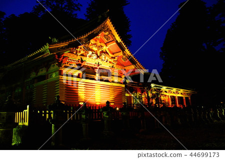Nikko Toshogu Shrine Kami-Kango & Naka-Kango Light Up (Tochigi Prefecture, Nikko City) 44699173