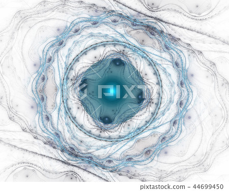 Fractal jewelry abstract computer generated image Fractal jewelry abstract computer generated image 44699450