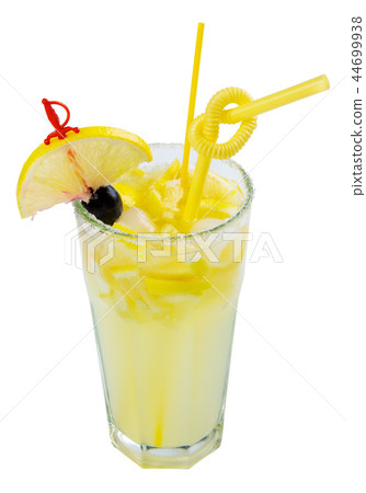 Rum Swizzle alcohol cocktail with lemon Rum Swizzle alcohol cocktail with lemon 44699938