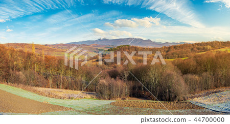 mountainous countryside in late autumn mountainous countryside in late autumn 44700000
