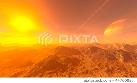 Sunset wilderness 44700083