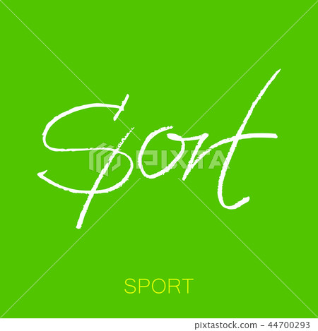 sport lettering template - Stock Illustration [44700293] - PIXTA