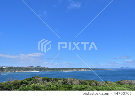 South end of Miura Peninsula seen from Jogashima Park 44700705