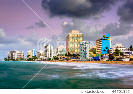 San Juan, Puerto Rico Beach 44701505