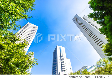 Scenery of office town Scenery of office town 44701706