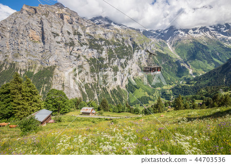 Valley in Lauterbrunnen Switzerland 44703536