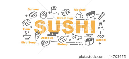 sushi vector banner sushi vector banner 44703655