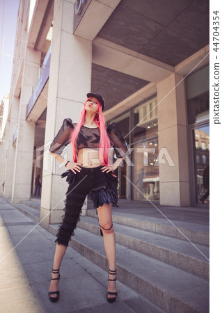 Japan anime cosplay. Fashion Asian girl. Japan anime cosplay. Fashion Asian girl. 44704354