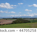 Tokachidake mountain range from Biei 44705258
