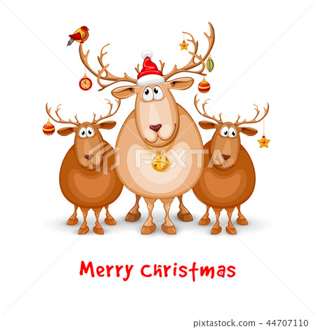 Merry Christmas and Happy New Year greeting Merry Christmas and Happy New Year greeting 44707110