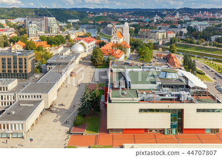 Vilnius. Aerial view of the city. Vilnius. Aerial view of the city. 44707807