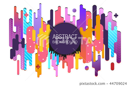 Modern style abstract. Colorful background 44709024