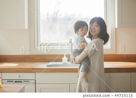 Kitchen parent and child 44710118