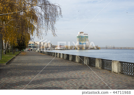 Embankment of the city of Dnepr, Ukraine. Embankment of the city of Dnepr, Ukraine. 44711988