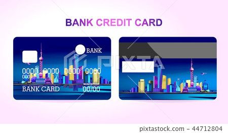 Bank card city 44712804