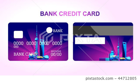 Bank card city 44712805