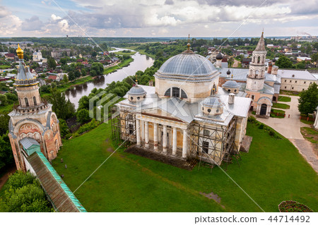 View from the bell tower of Monastery in Torzhok View from the bell tower of Monastery in Torzhok 44714492