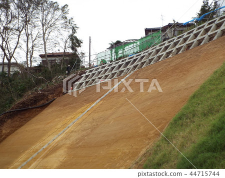 從坡度調整到陡坡的防災工作 44715744