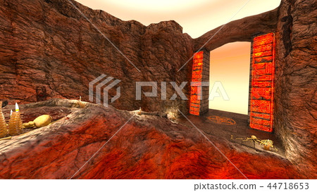 Ancient ruins Ancient ruins 44718653