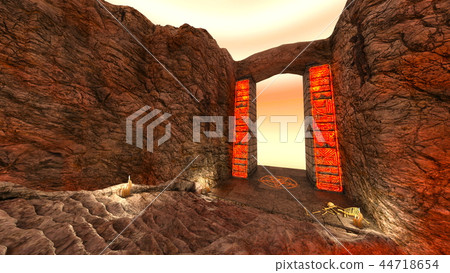 Ancient ruins Ancient ruins 44718654