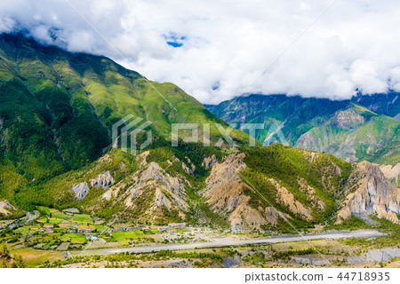 Nature view in Annapurna Conservation Area, Nepal 44718935