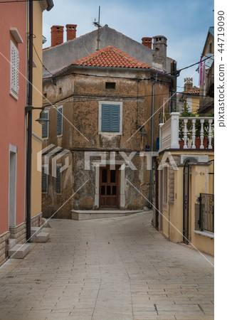 Street of Omisalj, island Krk, Croatia 44719090