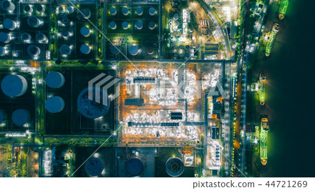 Oil refinery factory for energy or gas industry 44721269