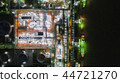 Aerial view Oil refinery factory. 44721270