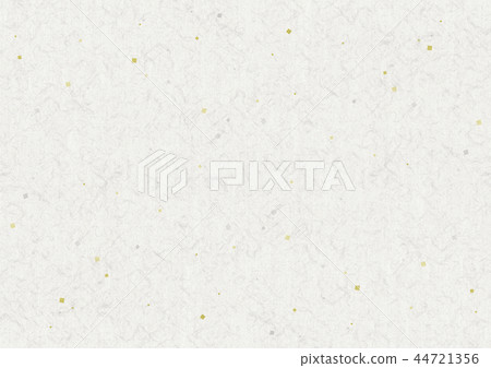 Japanese paper white gold foil silver foil background illustration Japanese paper white gold foil silver foil background illustration 44721356