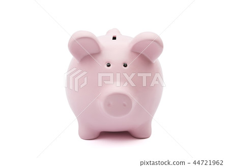 Piggy bank on white background with clipping path Piggy bank on white background with clipping path 44721962