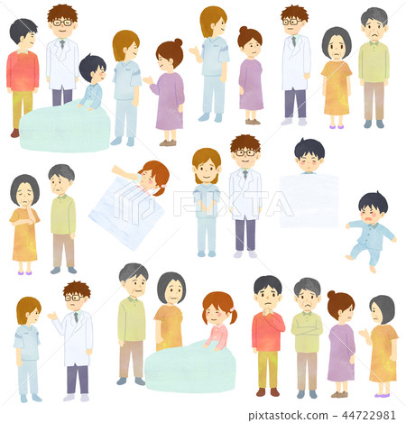 [Medical] palliative care set 4 of child 44722981