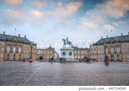 Royal Amalienborg Palace in Copenhagen Royal Amalienborg Palace in Copenhagen 44724099