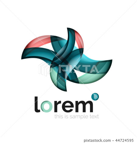 Geometric convergence vector business icon Geometric convergence vector business icon 44724595