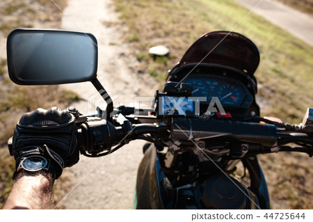 Steering wheel of a motorcycle Steering wheel of a motorcycle 44725644